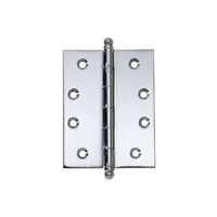 Tradco Hinge Loose Pin Ball Polished Chrome 100x75mm TD2678