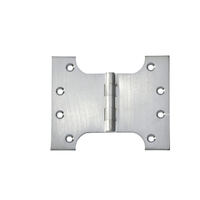 Out of Stock: ETA End January 2024 - Tradco Door Hinge Parliament 100x125mm Satin Chrome TD2781