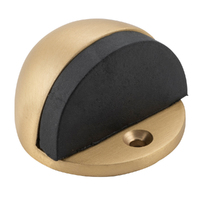 Tradco Oval Door Stop 29mm Satin Brass TD4507