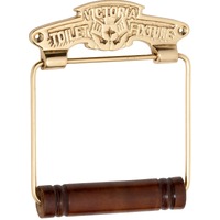 Tradco Victoria Toilet Roll Holder Polished Brass TD4883