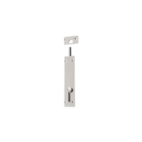 *WSL DISCONTINUED* Tradco Reverse Barrel Bolt Polished Nickel 150mm TD6522