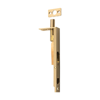 Tradco Flush Bolt 150mm Satin Brass TD7730