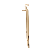 Tradco Flush Bolt 300mm Polished Brass TD9853