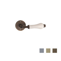 Tradco Exeter Lever Door Handle on Round Rose