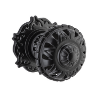 Tradco Filigree Mortice Door Knob on Round Rose