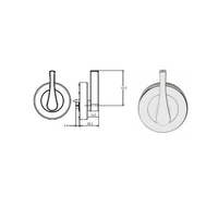 Lockwood VSR9+ Velocity Series Disabled Accessible Turnknob