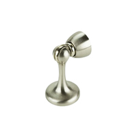 Zanda Magnetic Door Stop Floor Mounted 76mm Brushed Nickel 10502.BN