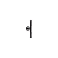 Out of Stock: ETA Mid January 2024 - Zanda Zurich Knurled Cabinet T-Bar Handle Graphite Nickel 10697.GN