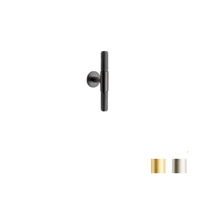 Zanda Zurich Knurled Cabinet T-Bar Handle - Available in Various Finishes
