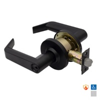 Zanda Phoenix Commercial Lever Double Vestibule Set 70mm - Available in Matt Black and Satin Chrome