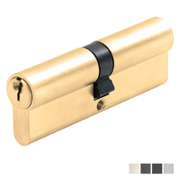 Zanda Euro Double Cylinder 5 Pin (Key/Key) - Available in Various Finishes and Sizes