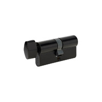 Zanda Euro Single Cylinder Key/Turn Keyed to Differ Black 60mm 1122BLK