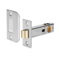 Zanda Tubular Latch 60mm Backset Stainless Steel 1131.SS