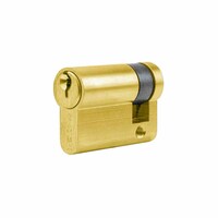 *WHILE SUPPLY LAST* Zanda Euro Single Cylinder Key Polished Brass 30mm 1133PB