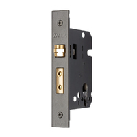 Zanda Heavy Duty Roller Mortice Lock 57mm Backset Graphite Nickel 1140.GN
