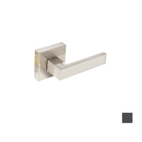 Zanda Trident Door Handle Lever on Square Rose - Available in Various Function and Finishes