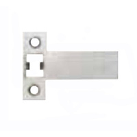 Zanda 1209SS Extended Strike Plate Satin Stainless Steel 98mm