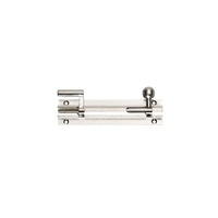 Zanda Heavy Duty Necked Barrel Bolt 100x25x19mm Satin Chrome 5213.SC