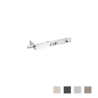 Zanda Economy Flush Bolt 152mm x 19mm - Available in Various Finishes