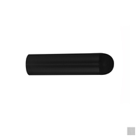 Zanda Round Wall Mounted Door Stop 19x75mm - Available in Matt Black and Stainless Steel