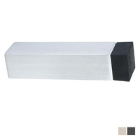 Zanda Square Skirting Mount Door Stop 80mm - Available in Various Finishes