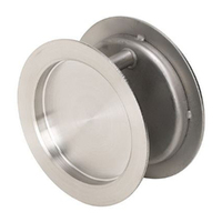 Restocking Soon: ETA Mid August - Zanda Round Cavity Slider Passage Set Stainless Steel 5326.SS
