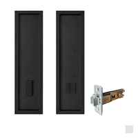 Zanda Seattle Door Privacy Set 200x40mm - Available in Stainless Steel and Matt Black