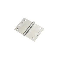 Zanda Wide Throw Butt Hinge Fixed Pin 125mm Stainless Steel 5909.SS