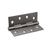 Zanda Door Butt Hinge Fixed Pin 100x100x2.5mm Graphite Nickel 5910.GN