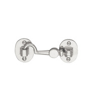Zanda Cabin Hook Satin Chrome - Available In Various Sizes