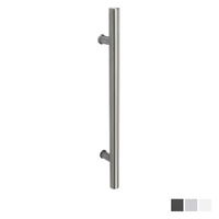 Zanda Round Door Pull Handle Back to Back - Available in Various Finishes and Sizes