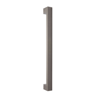 Restocking Soon: ETA Mid May - Zanda Polo Door Pull Handle Back to Back 600mm Graphite Nickel 7100.BB.GN