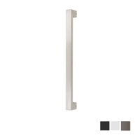 Zanda Polo Door Pull Handle 900mm - Available in Various Finishes and Fixings