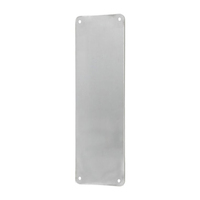 Zanda Door Push Plate Stainless Steel - Available in Various Sizes