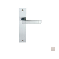Zanda Quattro Longplate Door Lever Handle - Available in Various Finishes and Function