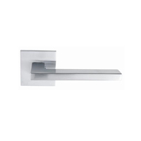 Zanda Matrix Door Handle Lever Set Only Satin Chrome 8129SC