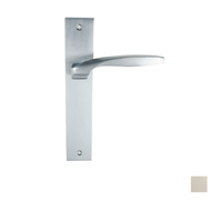 Zanda Prisma Longplate Door Handle - Available in Various Finishes and Functions