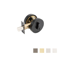 Zanda Jura Elite Round Deadbolt - Available in Various Finishes and Lock Type