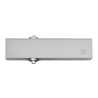 Zanda EN2-5 Door Closer Body Only Silver Finish TS.9205.DABC