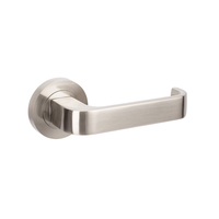 Zanda Streamline Door Handle Lever Set Brushed Nickel