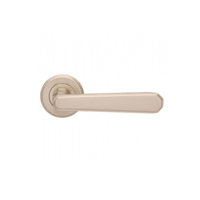 Zanda Vienna Door Handle Lever Set Brushed Nickel