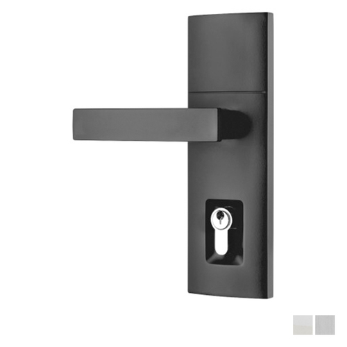 Gainsborough Trilock Angular Double Cylinder Entrance Lever Set - Available in Various Finishes
