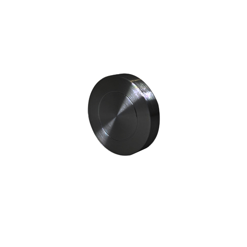 Legge Blank Furniture Rose 55mm Diameter Satin Black Chrome L6003SBC