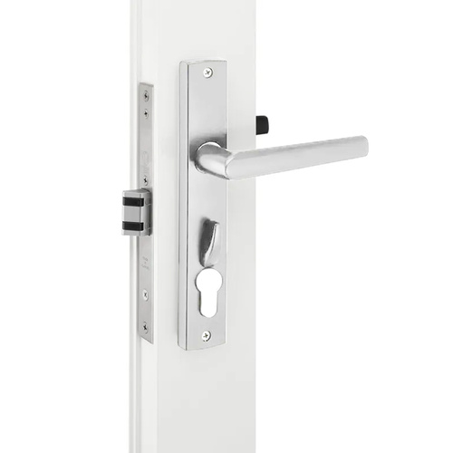 Austral Sorrento MK2 Patio Lock Flush Mount 30mm Backset Satin Chrome SR2-AF-CCC-SCAX