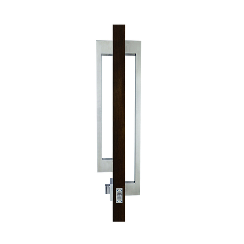 *Nonreturnable Item* Lockwood Paradigm Door Pull Handle With Double Cylinder Deadbolt 005/DPHBSSS (MTO 4)