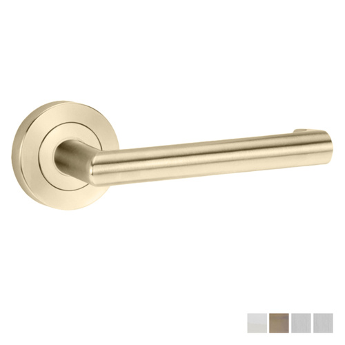 Lockwood Symphony 155 Lever On Round Rose - Available in Various Finishes