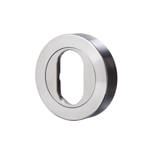 *Nonreturnable Item* Lockwood Sympphony 1220 Series Internal Oval Cylinder Escutcheon Satin Chrome 1226/ISC (MTO 4)