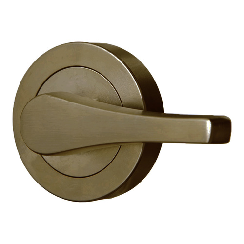 Lockwood 1220 Rose Furniture Disable Turn Escutcheon Surface Fix Arch Bronze Unlacq 1229/INAU
