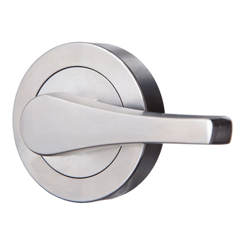 Lockwood 1220 Rose Furniture Disable Turn Escutcheon Surface Fix Satin Chrome 1229/INSC