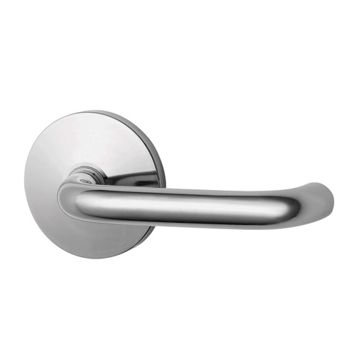 Lockwood 1360 Series 70 Lever on Round Rose Satin Chrome 1360/1361/70SC